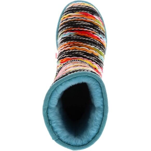 Lamo Women's Juarez Turquoise Size 11 Premium Faux Fur Fashion Boot - Picture 3 of 4